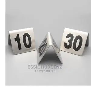 10pcs Set Table Numbers