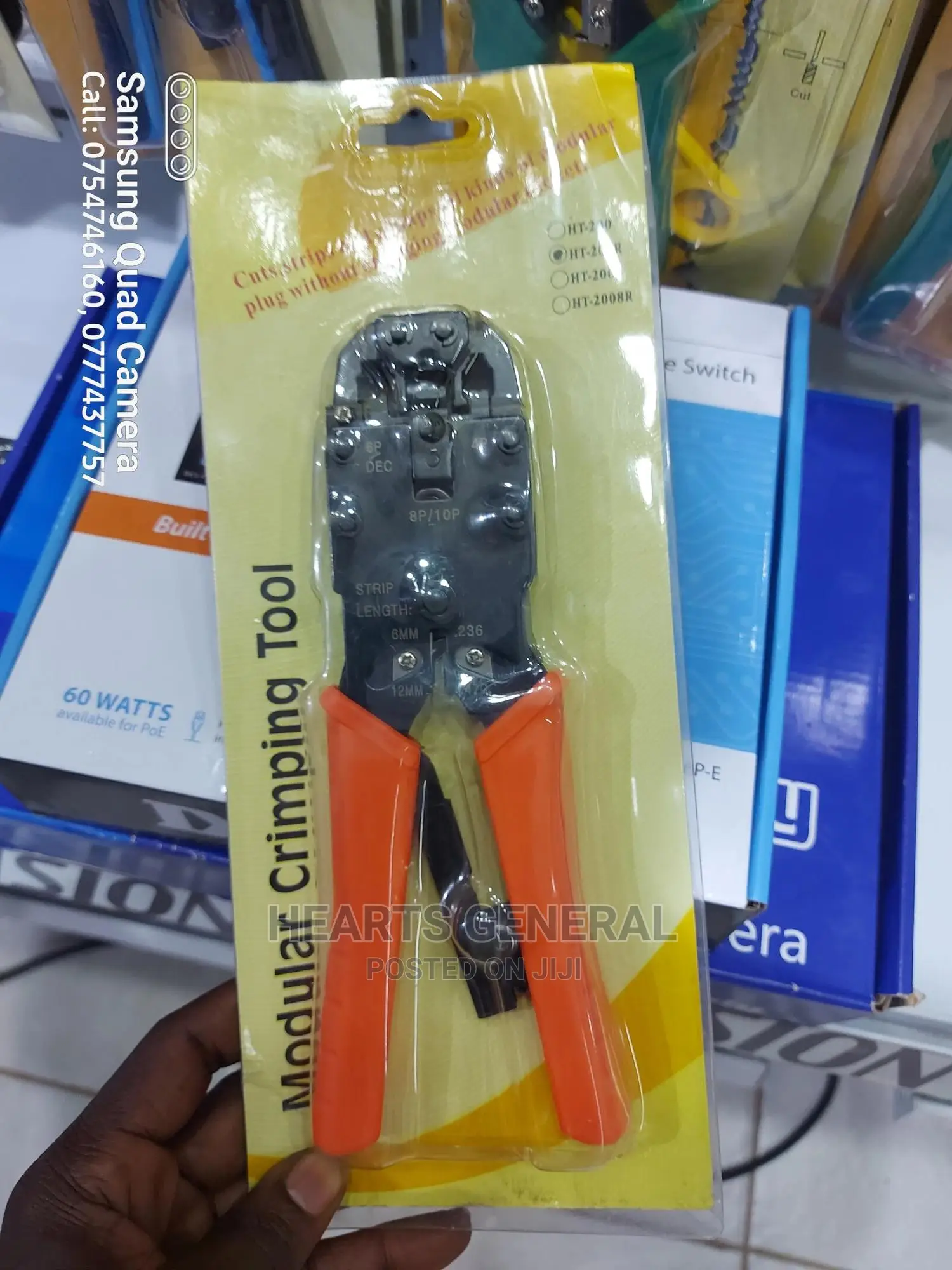 Proffesional Modular Network Crimping Tool (HT-200R)