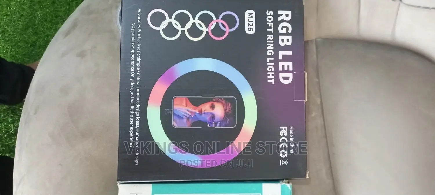 Multiple Colour Soft Ring Light.
