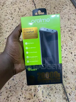 20000mah Oraimo Power Bank