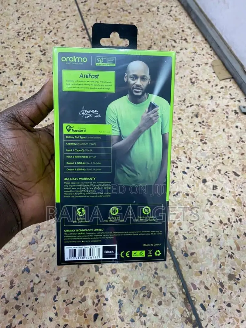 20000mah Oraimo Power Bank