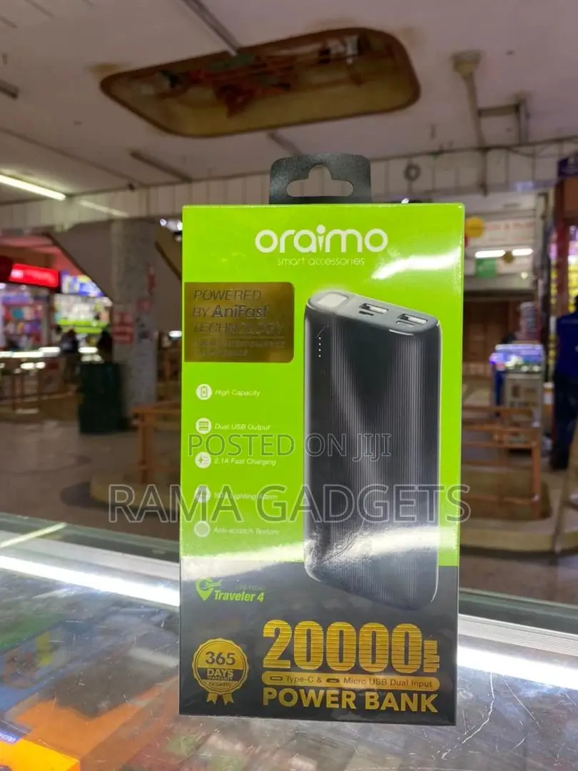 20000mah Oraimo Power Bank