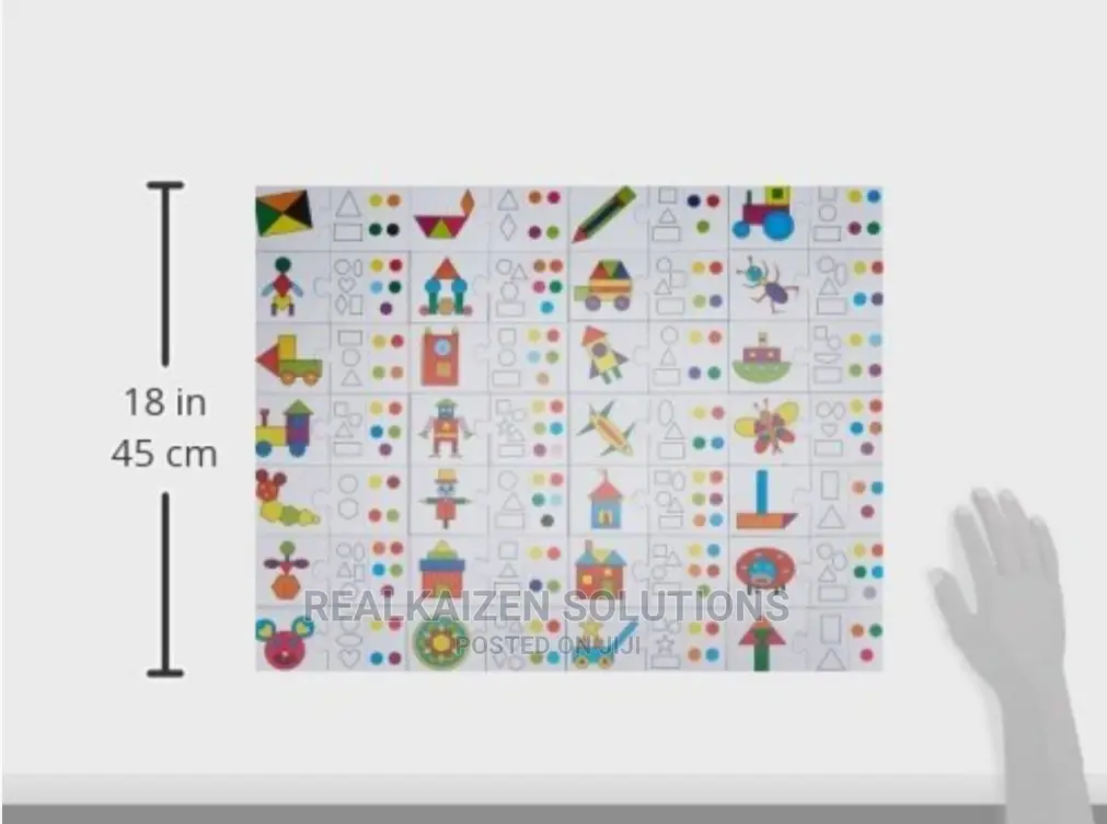 CREATIVES Kids Educational Aids Shape and Colour Match Game
