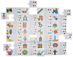 CREATIVES Kids Educational Aids Shape and Colour Match Game