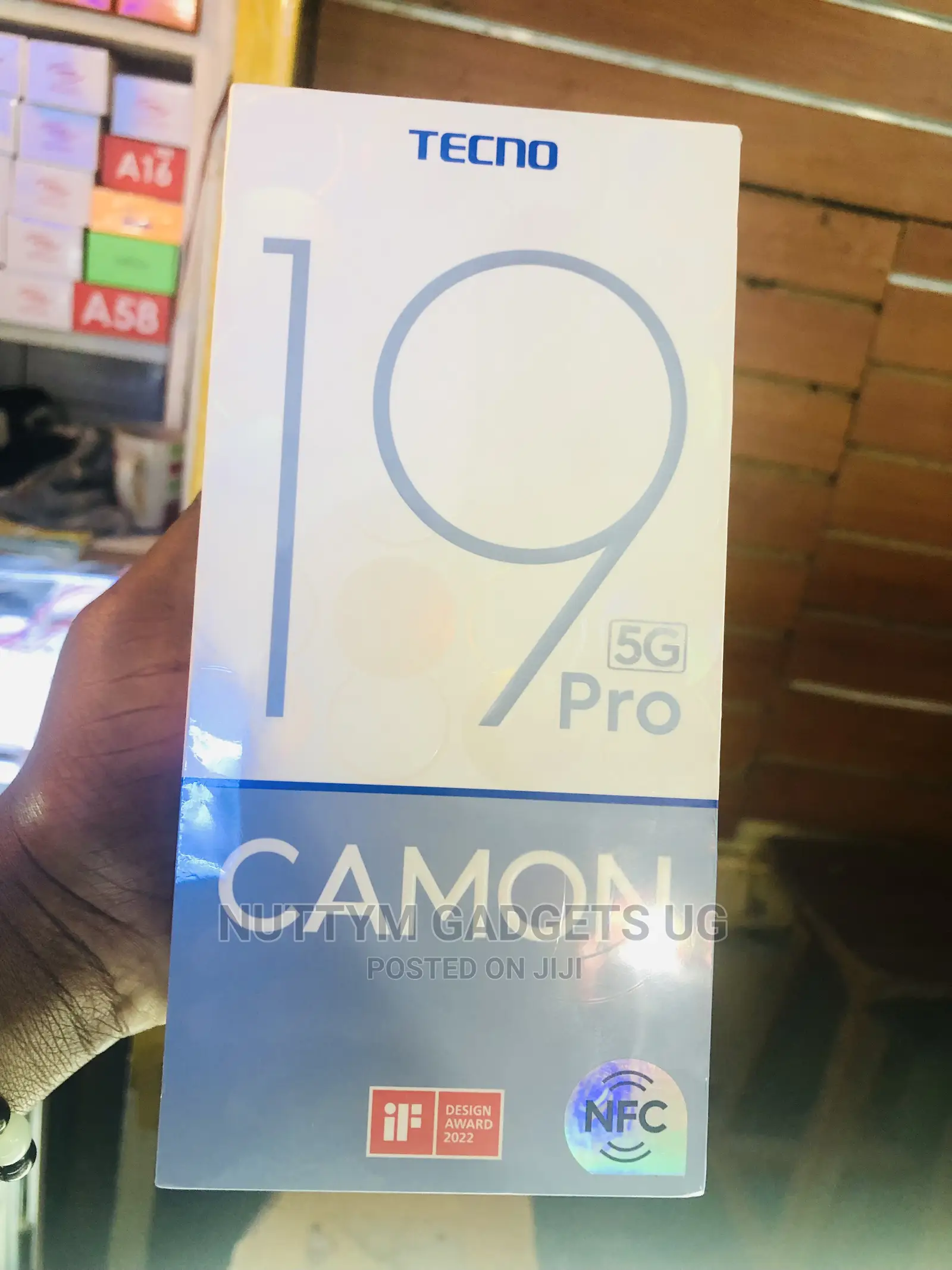 New Tecno Camon 19 Pro 256 GB Black