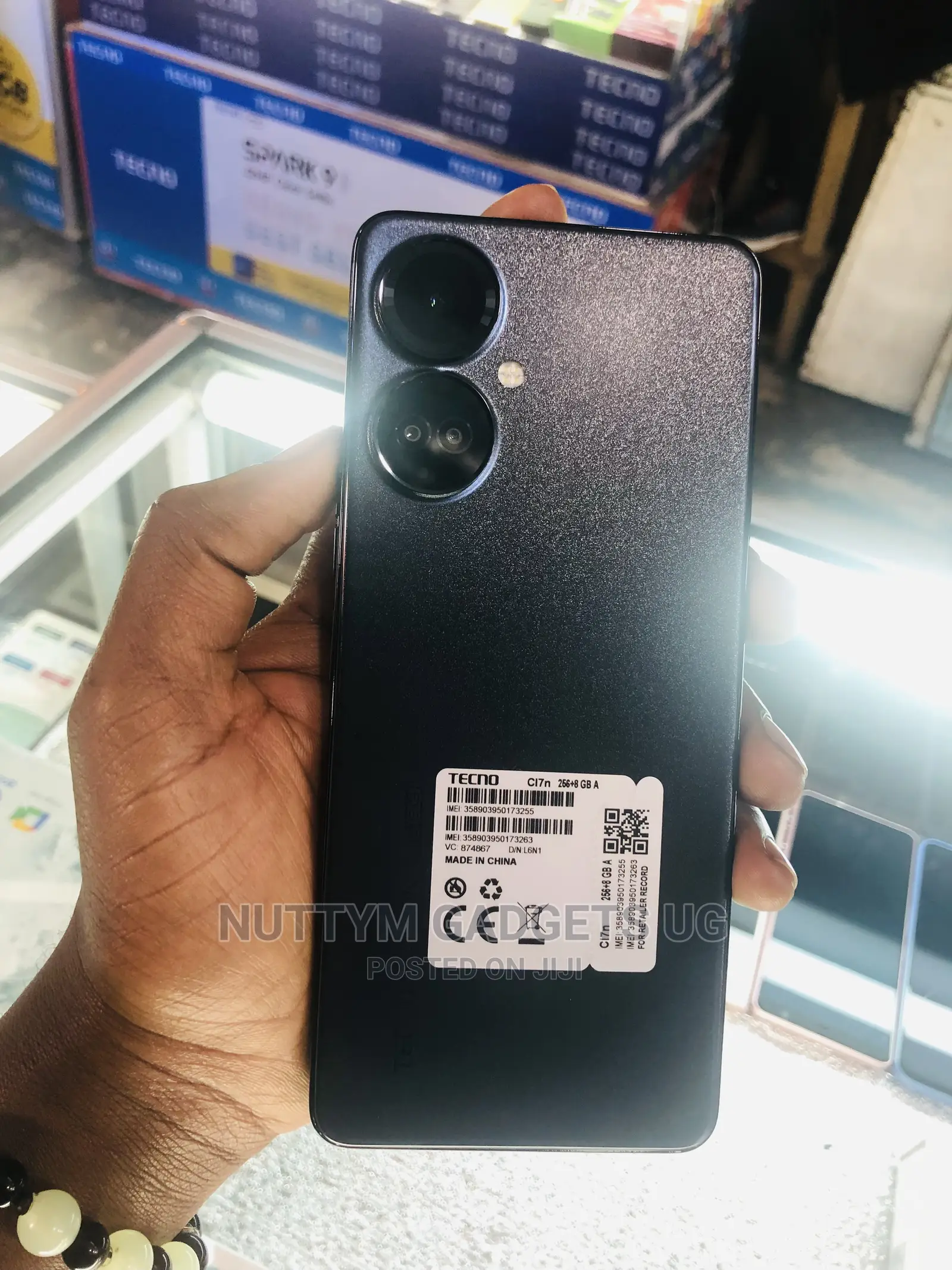 New Tecno Camon 19 Pro 256 GB Black