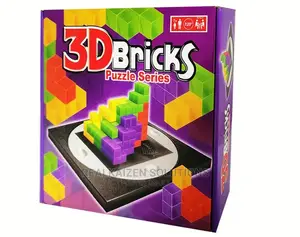3D Bricks Puzzle Series For Both Children and Adult