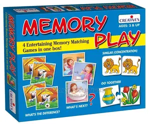 CREATIVES Kid Educational Aids Memory Play
Game Cards