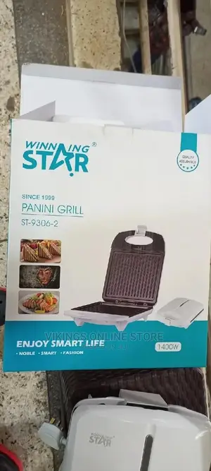 Winning Star Large Non Stick Panini Grill.