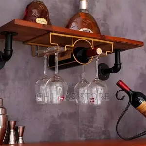 Mounted Wine Rack