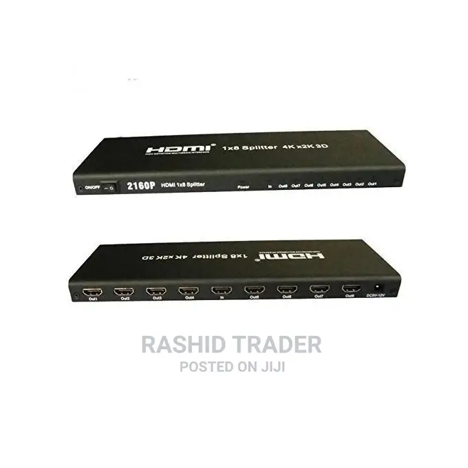 Hdmi 8 Port Way Spliter