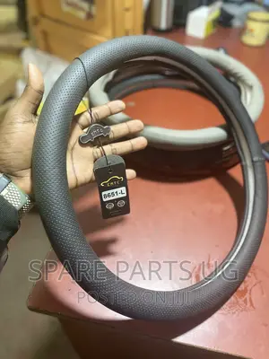 Leather Steering Wheel Cover
