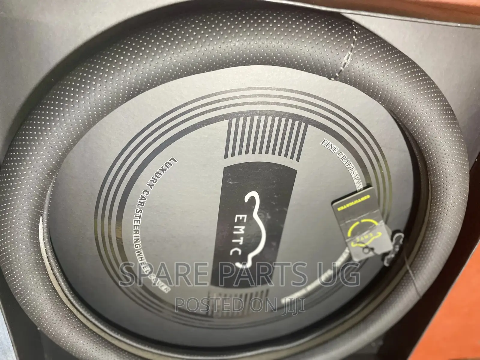 Leather Steering Wheel Cover