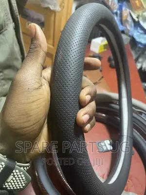Leather Steering Wheel Cover