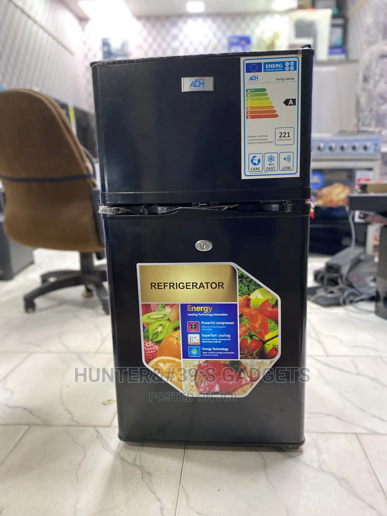 Adh Fridge Double Door Used for 1 Week as Good as New 130lit