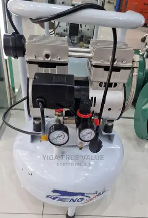 Silent Air Compressor With a Cylinder