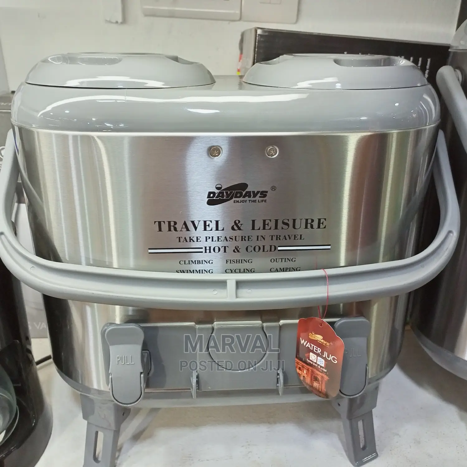 Travel Leisure Double Flask