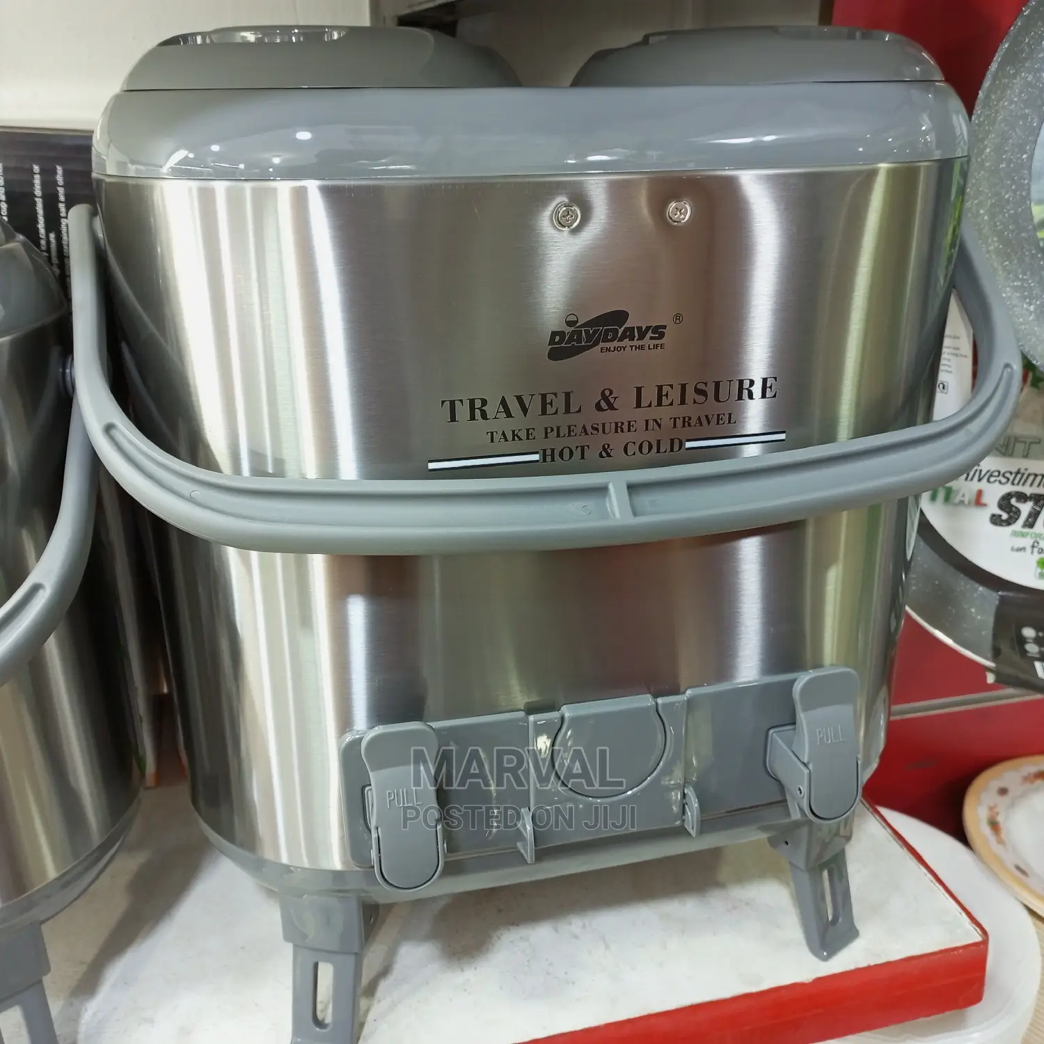 Travel Leisure Double Flask