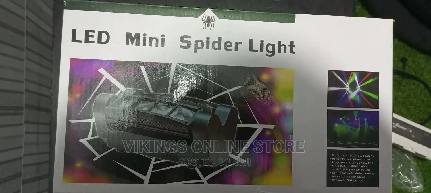 LED Mini Spider Light.