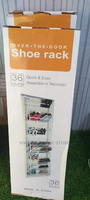 Over the Door Shoe Rack.