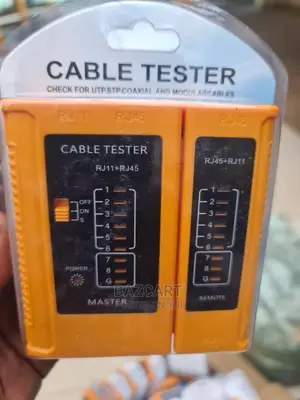 Cable Tester for Utp, Stp, Coaxial and Modular Cables