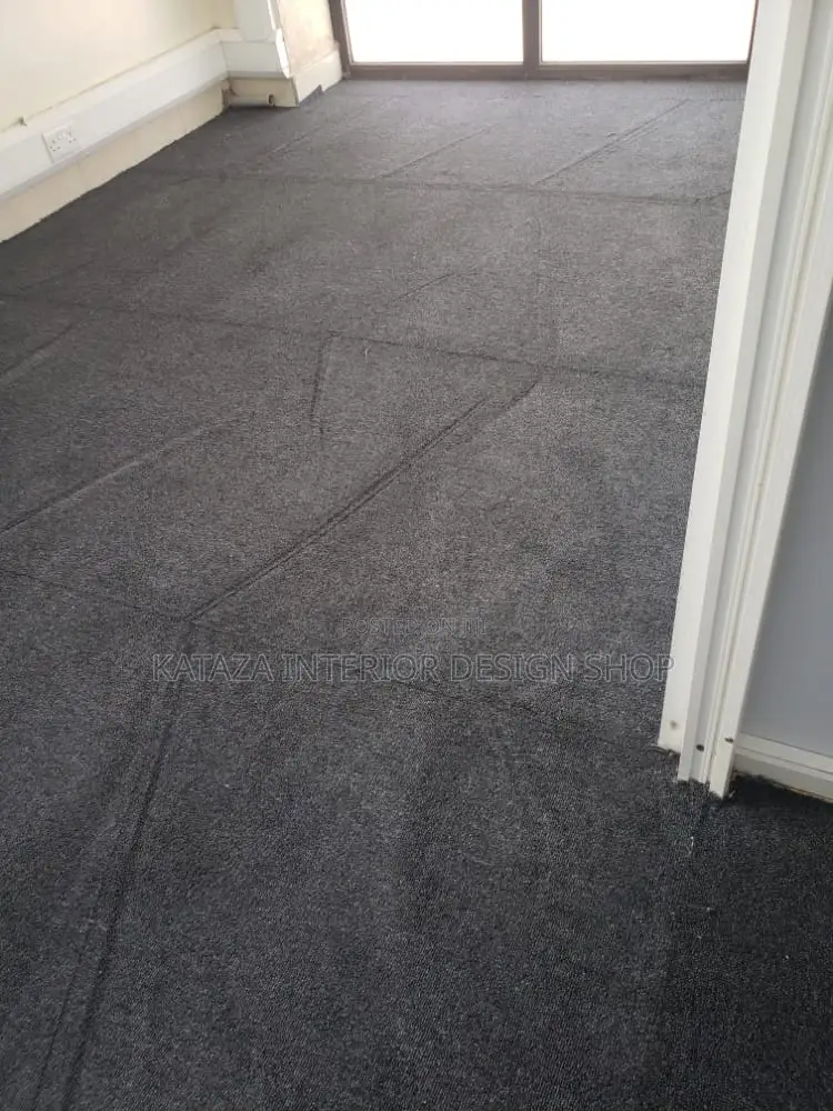 Office High Quailty Grey Woolen Carpet