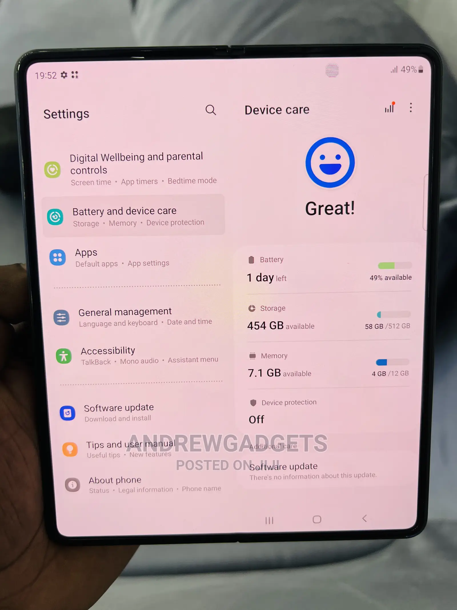 Samsung Galaxy Z Fold 3 512 GB Black