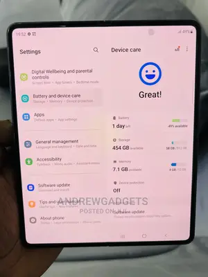 Samsung Galaxy Z Fold 3 512 GB Black