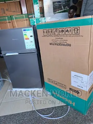 100L Hisense Double Door Fridge