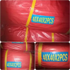 Tundubaali Orange Tarpaulins (40x40x2pcs)