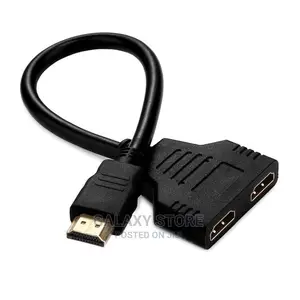 HDMI Port 1 in 2 Out Splitter Cable