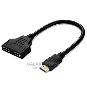 HDMI Port 1 in 2 Out Splitter Cable