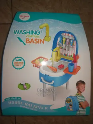 Brand New Kids Washing Vegetable Basin Backpack