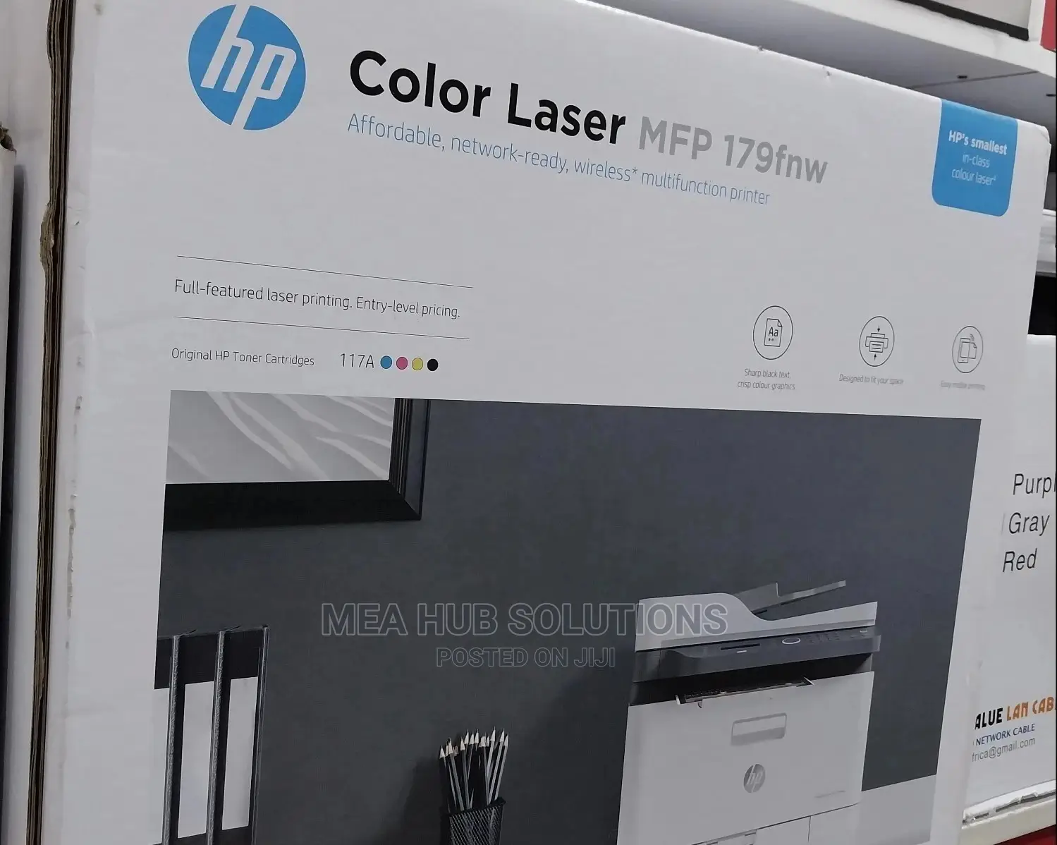HP Color Laser MFP 179fnw Printer