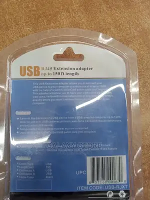 Usb Extender Adapter Rj45 Over Ethernet Cat5e/6 Cable 150ft