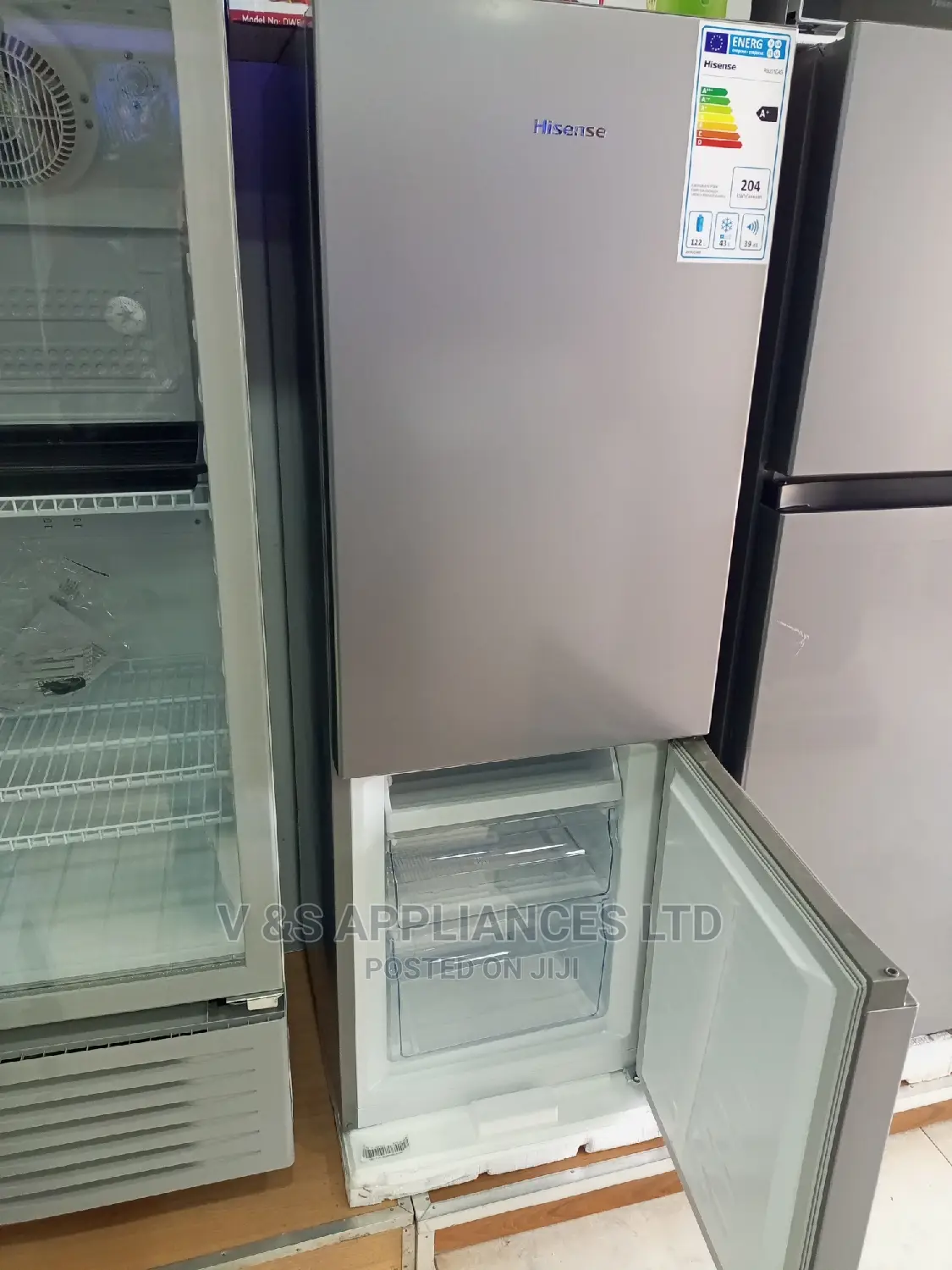 231l Hisense Double Door Fridge