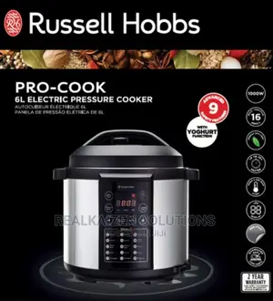 RUSSELL HOBBS 6L Pro-Cook Electric Pressure Cooker