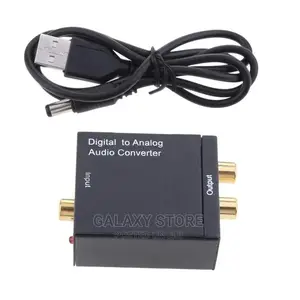 Digital to Analog Audio Converter Toslink Spdif Coaxial