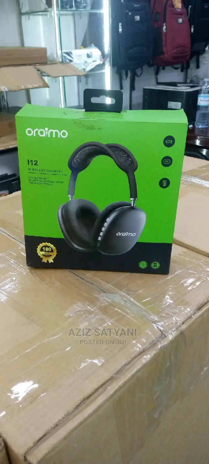Oraimo I12 Foldable Headsets With High Definition Headsets