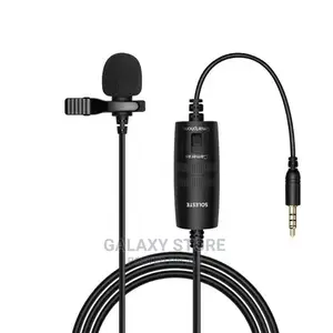 Lavalier Microphone 3 Meters Wired Clip-on 3.5mm and 6.5mm