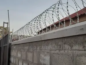 Razor Wire Fencing Installation, Galvanised Stainless