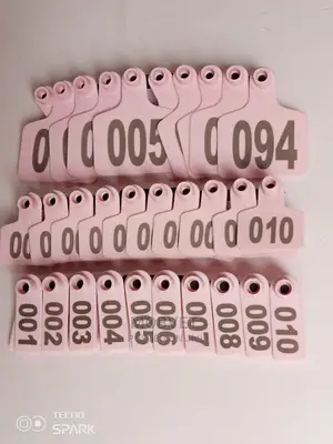Ear Tags Pink