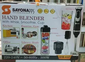 Sayona 4_in_1 Electric Hand Blenders || 300w || SHB-4327