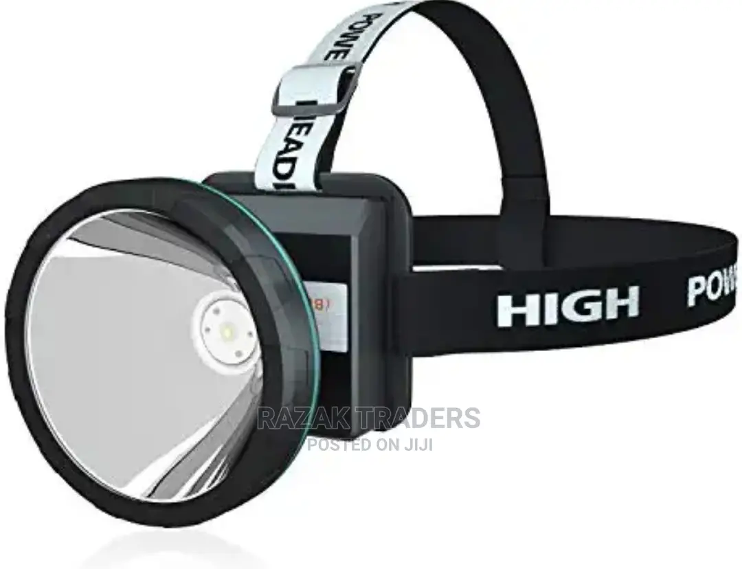 Headlamp Rechargeable LED Flashlight for Mining,Fishing