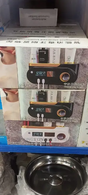 Intelligent Sterilizer Toothrush Holder and Dispenser.