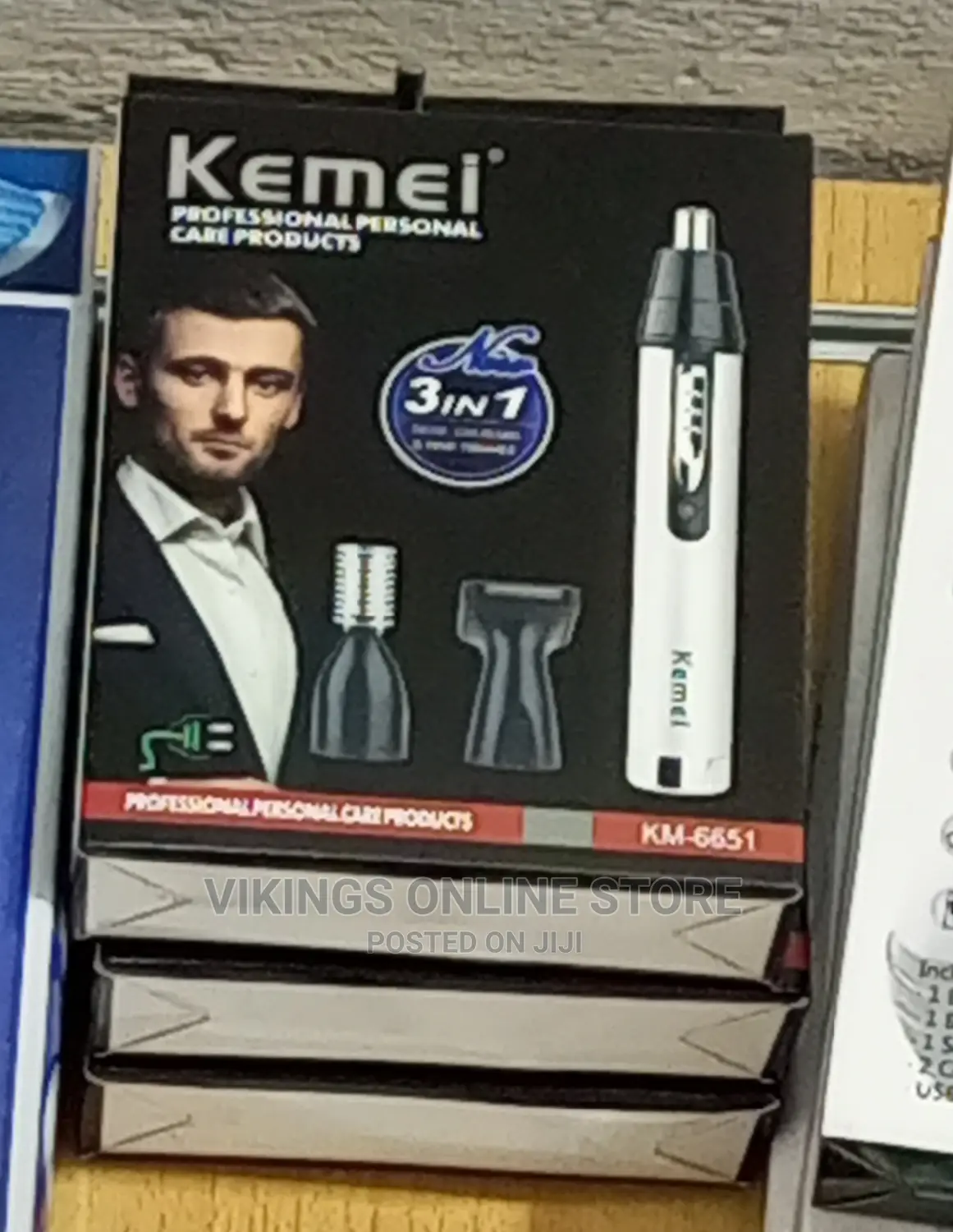 3 in 1 Rechargeable Trimmer and Clipper, Shaver,