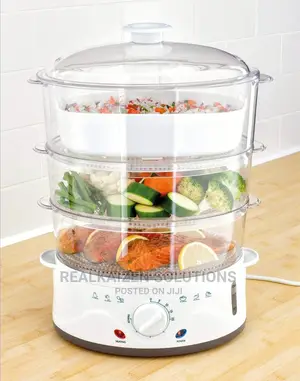 SUNBEAM 8.5L 3 Tier Electric Food Steamer 650W
