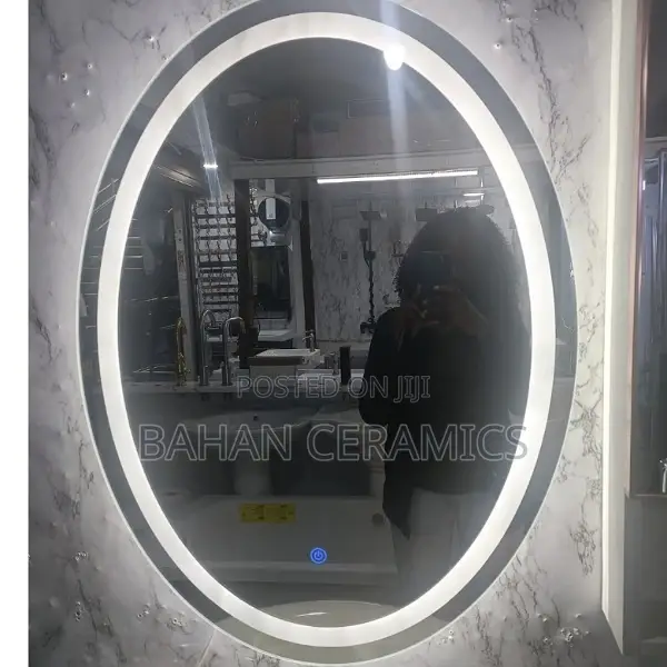 Framed Oval Led Mirrors