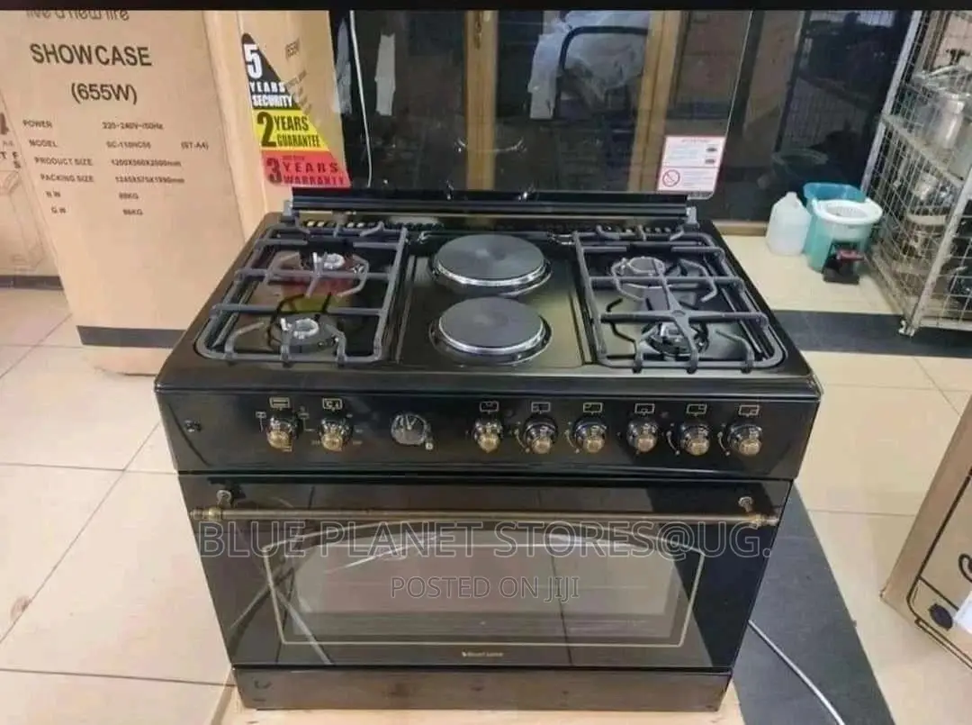 Blueflame 4 Gas + 2 Electric Auto-Rustic Cooker || 90cm×60cm