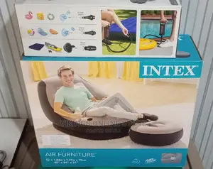 Intex Air Sofa With Foot Rest and Pump
